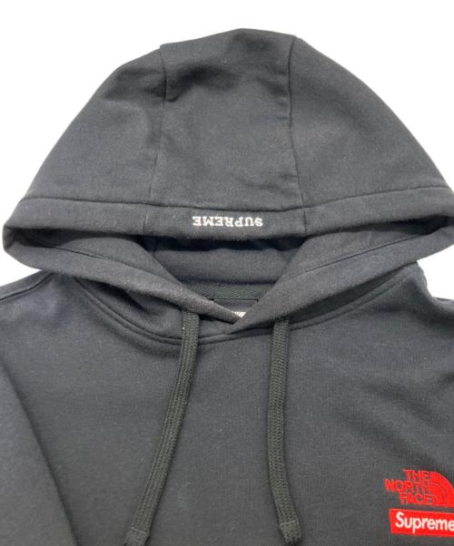 THE NORTH FACE（ザ ノース フェイス）THE NORTH FACE (ザ ノース フェイス) SUPREME (シュプリーム) パーカー ブラック サイズ:Mの古着・服飾アイテム