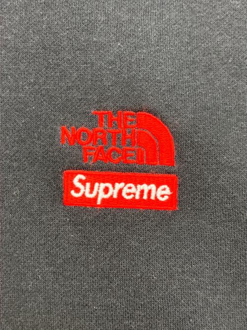 THE NORTH FACE（ザ ノース フェイス）THE NORTH FACE (ザ ノース フェイス) SUPREME (シュプリーム) パーカー ブラック サイズ:Mの古着・服飾アイテム