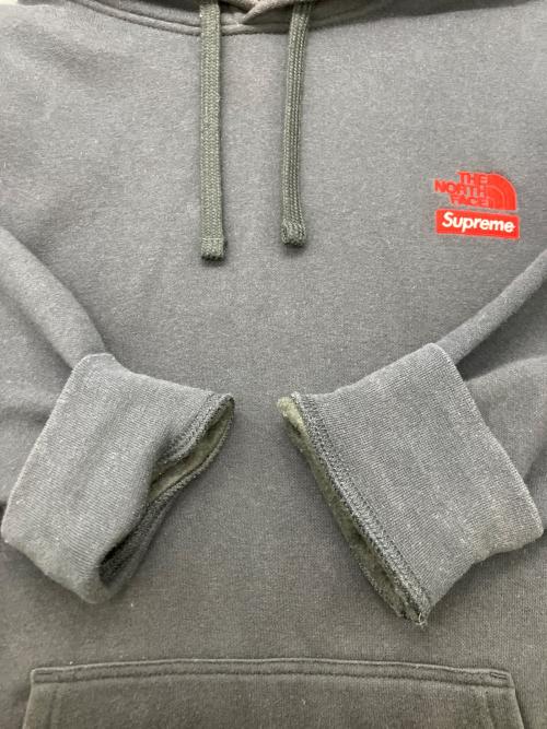 THE NORTH FACE（ザ ノース フェイス）THE NORTH FACE (ザ ノース フェイス) SUPREME (シュプリーム) パーカー ブラック サイズ:Mの古着・服飾アイテム