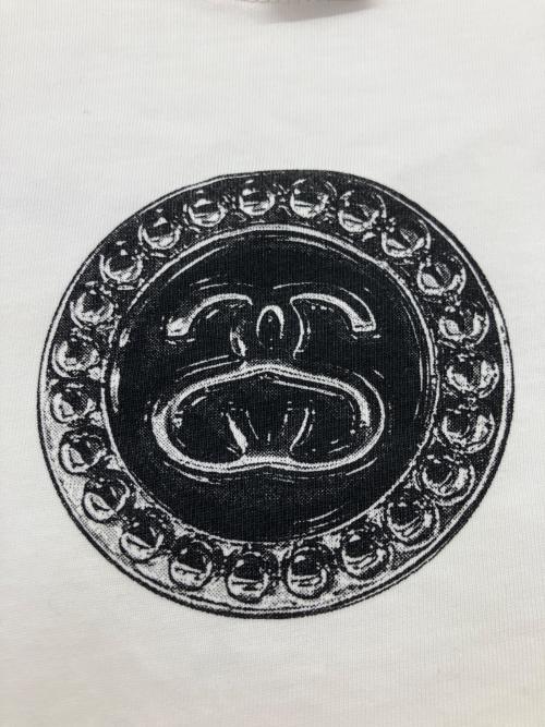 NIKE（ナイキ）NIKE (ナイキ) stussy (ステューシー) 長袖カットソー ホワイト サイズ:Mの古着・服飾アイテム
