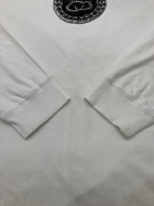 NIKE（ナイキ）NIKE (ナイキ) stussy (ステューシー) 長袖カットソー ホワイト サイズ:Mの古着・服飾アイテム