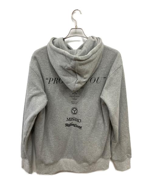 PROJECTOYOU（プロジェクト・オー・ユー）PROJECTOYOU (プロジェクト・オー・ユー) パーカー グレー サイズ:XL 未使用品の古着・服飾アイテム