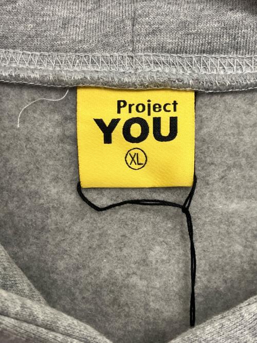 PROJECTOYOU（プロジェクト・オー・ユー）PROJECTOYOU (プロジェクト・オー・ユー) パーカー グレー サイズ:XL 未使用品の古着・服飾アイテム