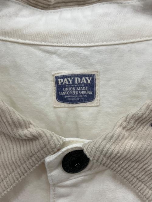 PAY DAY（ペイデイ）PAY DAY (ペイデイ) rakugaki 1984 (ラクガキ1984) FRAMeWORK (フレームワーク) カバーオール アイボリー サイズ:不明の古着・服飾アイテム