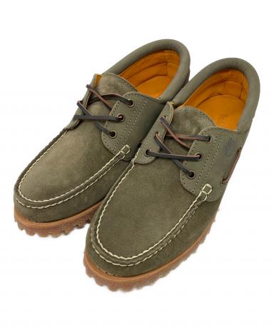 Timberland オリーブグリーン デッキシューズ 中古・古着通販】Timberland (ティンバーランド) デッキシューズ