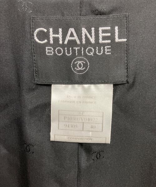 CHANEL（シャネル）CHANEL (シャネル) ジャケット ブラック サイズ:40の古着・服飾アイテム