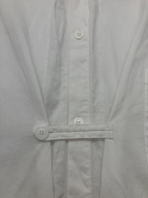 Y's（ワイズ）Y's (ワイズ) コットンロングタックシャツ/長袖ワンピース ホワイト サイズ:1の古着・服飾アイテム
