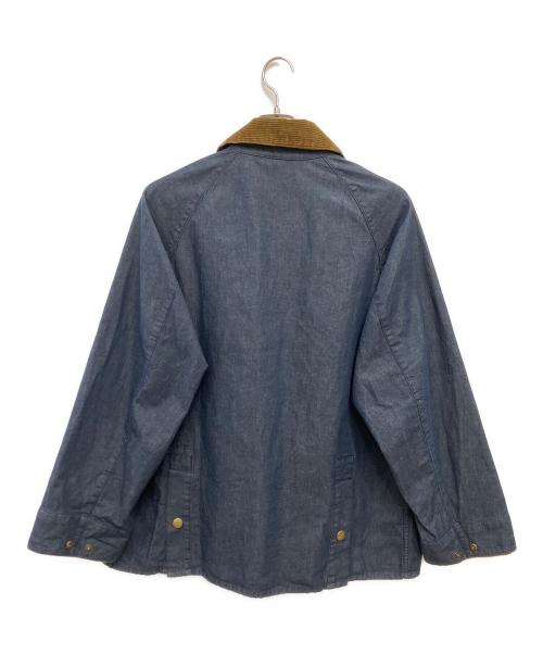 Barbour（バブアー）Barbour (バブアー) デニムジャケット ブルー×ブラウン サイズ:38の古着・服飾アイテム