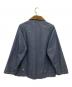 Barbour (バブアー) デニムジャケット ブルー×ブラウン サイズ:38：40000円