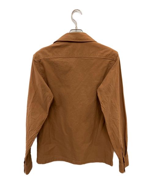 Acne studios（アクネ ストゥディオズ）Acne studios (アクネ ストゥディオズ) 長袖シャツ ブラウン サイズ:44の古着・服飾アイテム