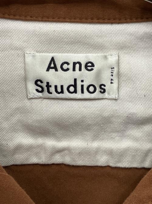 Acne studios（アクネ ストゥディオズ）Acne studios (アクネ ストゥディオズ) 長袖シャツ ブラウン サイズ:44の古着・服飾アイテム