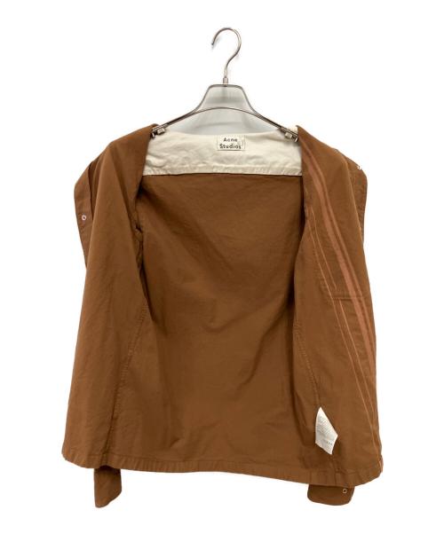 Acne studios（アクネ ストゥディオズ）Acne studios (アクネ ストゥディオズ) 長袖シャツ ブラウン サイズ:44の古着・服飾アイテム