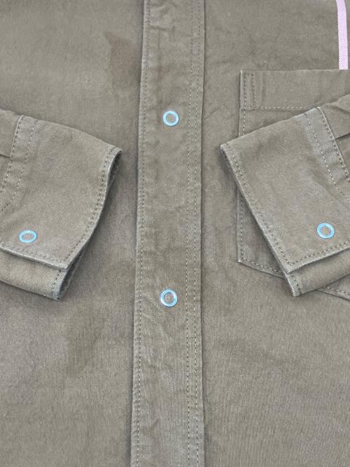 Acne studios（アクネ ストゥディオズ）Acne studios (アクネ ストゥディオズ) 長袖シャツ ブラウン サイズ:44の古着・服飾アイテム