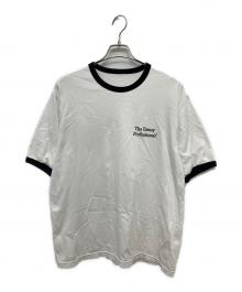 ENNOY（エンノイ）の古着「刺繍リンガーTシャツ」｜ホワイト