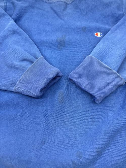 Champion（チャンピオン）Champion (チャンピオン) ヴィンテージスウェット ブルー サイズ:Lの古着・服飾アイテム