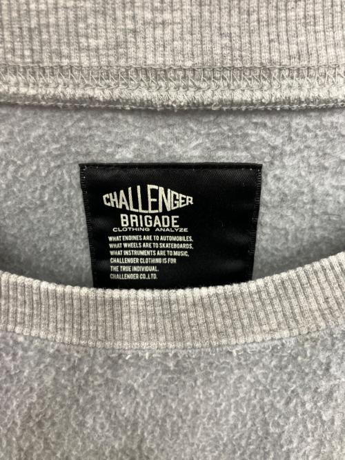 CHALLENGER（チャレンジャー）CHALLENGER (チャレンジャー) スウェット グレー サイズ:Lの古着・服飾アイテム