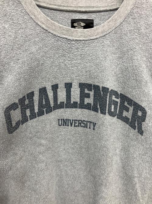 CHALLENGER（チャレンジャー）CHALLENGER (チャレンジャー) スウェット グレー サイズ:Lの古着・服飾アイテム