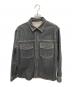 stussy（ステューシー）の古着「デニムジャケット/BOXY WESTERN DENIM SHIRT」｜ブラック