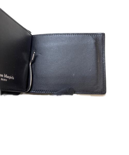 Maison Margiela（メゾンマルジェラ）Maison Margiela (メゾンマルジェラ) 2つ折り財布/マネークリップウォレット ブラックの古着・服飾アイテム