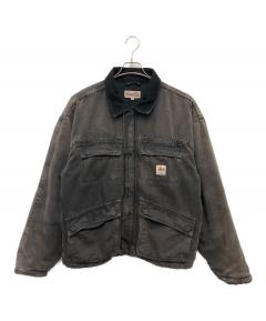 中古・古着通販】stussy (ステューシー) GARAGE JACKET GABARDINE