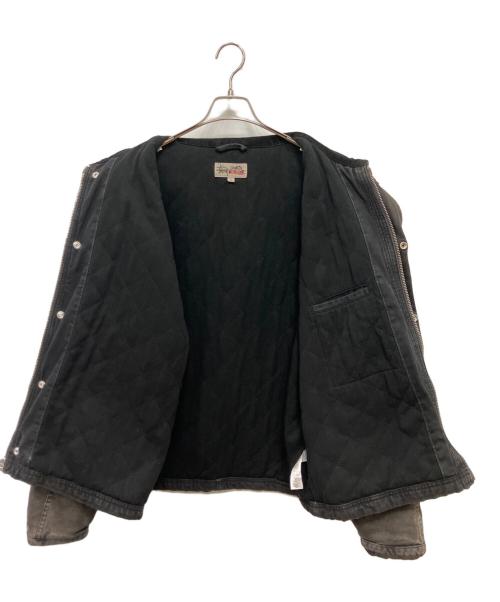 stussy（ステューシー）stussy (ステューシー) ジャケット/Washed Canvas Shop JKT ブラック サイズ:Lの古着・服飾アイテム