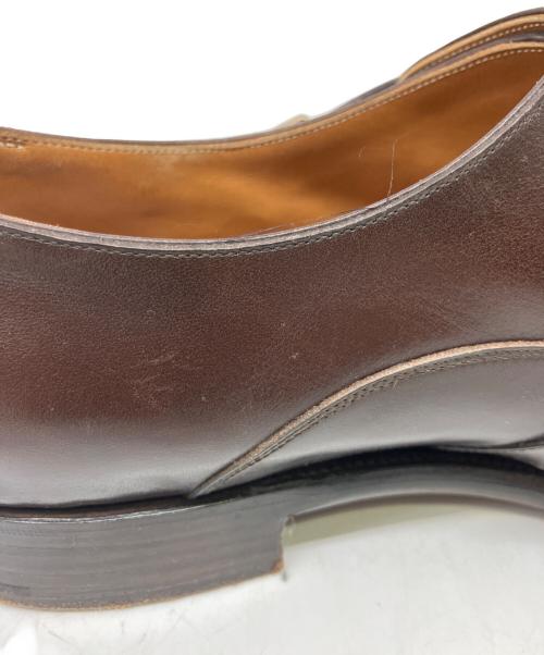 Hall & Marks（ホールアンドマークス）Hall & Marks (ホールアンドマークス) モンクストラップシューズ ブラウン サイズ:8 1/2(26.5cm程度)の古着・服飾アイテム