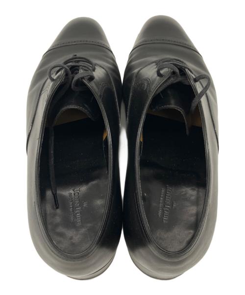 JOHN LOBB（ジョンロブ）JOHN LOBB (ジョンロブ) パンチドキャップトゥ ブラック サイズ:8の古着・服飾アイテム