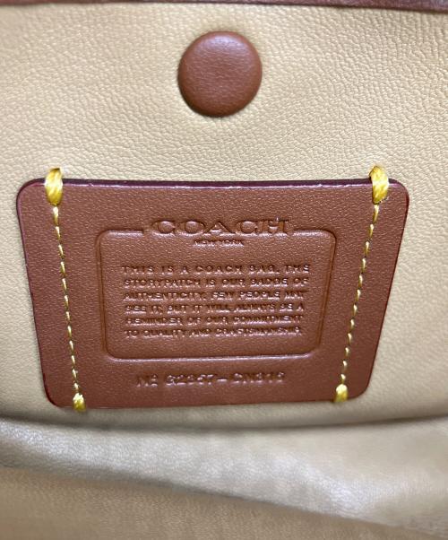 COACH（コーチ）COACH (コーチ) ショルダーバッグ ベージュの古着・服飾アイテム