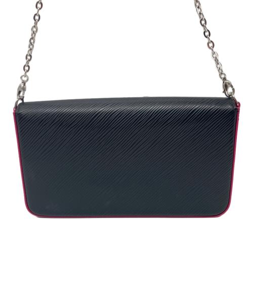 LOUIS VUITTON（ルイ ヴィトン）LOUIS VUITTON (ルイ ヴィトン) ショルダーバッグ/エピ ポシェットフェリシー ピンク×ブラックの古着・服飾アイテム
