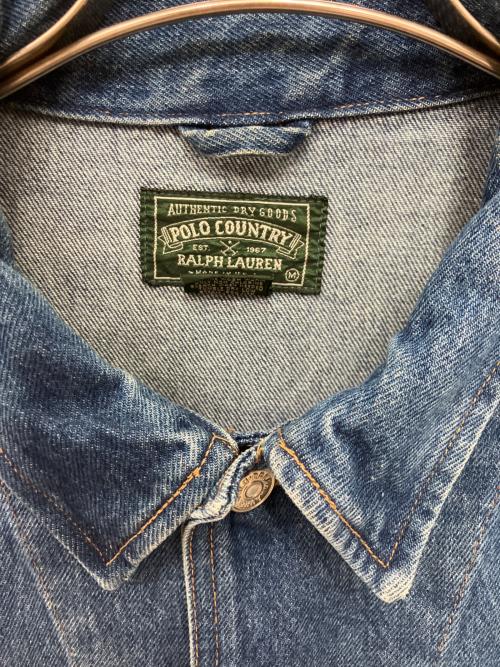 POLO COUNTRY（ポロカントリー）POLO COUNTRY (ポロカントリー) デニムジャケット インディゴ サイズ:Mの古着・服飾アイテム