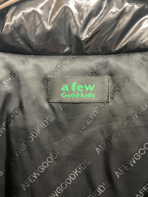 A FEW GOOD KIDS（アフューグッドキッズ）A FEW GOOD KIDS (アフューグッドキッズ) ダウンジャケット ブラック サイズ:Mの古着・服飾アイテム