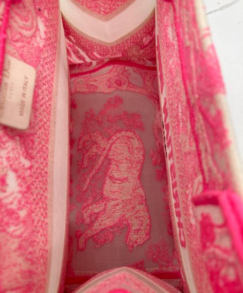 Christian Dior（クリスチャン ディオール）Christian Dior (クリスチャン ディオール) ハンドバッグ/ブックトート　スモール ピンクの古着・服飾アイテム