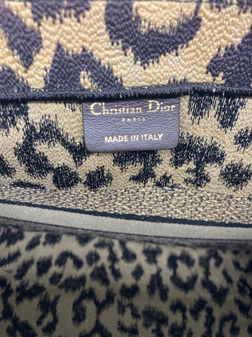 Christian Dior（クリスチャン ディオール）Christian Dior (クリスチャン ディオール) ハンドバッグ/ブックトート　ミディアム ブラウン×ベージュの古着・服飾アイテム
