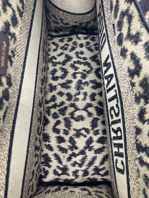 Christian Dior（クリスチャン ディオール）Christian Dior (クリスチャン ディオール) ハンドバッグ/ブックトート　ミディアム ブラウン×ベージュの古着・服飾アイテム
