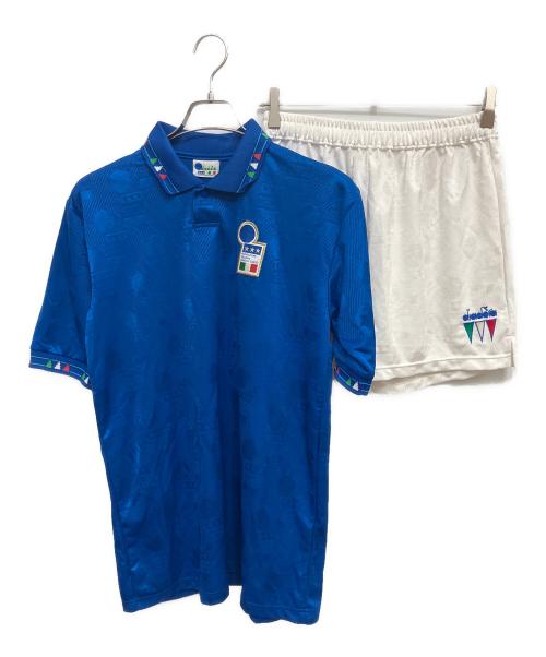 DIADORA（ディアドラ）DIADORA (ディアドラ) ゲームシャツ ブルー サイズ:Oの古着・服飾アイテム