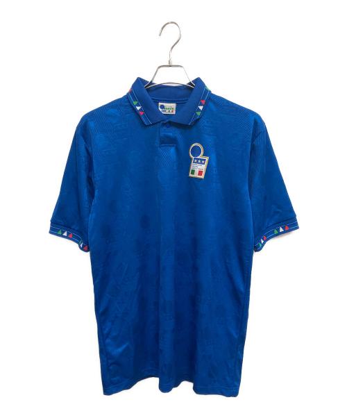 DIADORA（ディアドラ）DIADORA (ディアドラ) ゲームシャツ ブルー サイズ:Oの古着・服飾アイテム