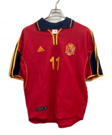 adidas（アディダス）の古着「ゲームシャツ/00年 スペイン代表 11番 アルフォンソ」｜レッド×ネイビー