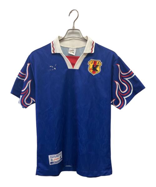 PUMA（プーマ）PUMA (プーマ) ゲームシャツ ブルー サイズ:胸囲88～92の古着・服飾アイテム