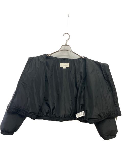 Calvin Klein Jeans（カルバンクラインジーンズ）Calvin Klein Jeans (カルバンクラインジーンズ) ダウンジャケット/クラッシック ショート パッファージャケット ブラック サイズ:Mの古着・服飾アイテム