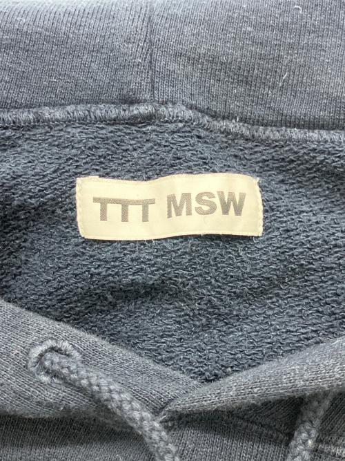 TTT MSW（ティー）TTT MSW (ティー) プルオーバーパーカー ネイビー サイズ:Sの古着・服飾アイテム