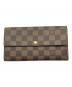 LOUIS VUITTON（ルイ ヴィトン）の古着「長財布」｜ブラウン