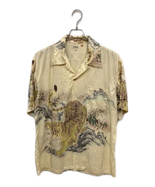 Sun Surf（サンサーフ）Sun Surf (サンサーフ) 半袖シャツ ベージュ サイズ:Lの古着・服飾アイテム
