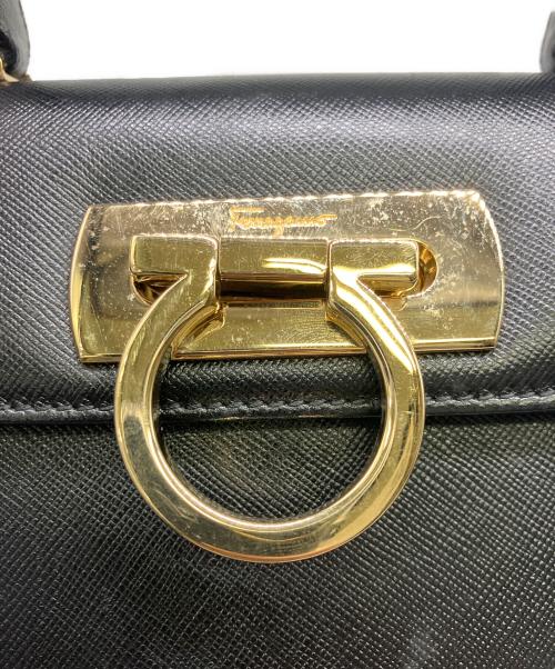 Salvatore Ferragamo（サルヴァトーレ フェラガモ）Salvatore Ferragamo (サルヴァトーレ フェラガモ) 2WAYバッグ ブラックの古着・服飾アイテム