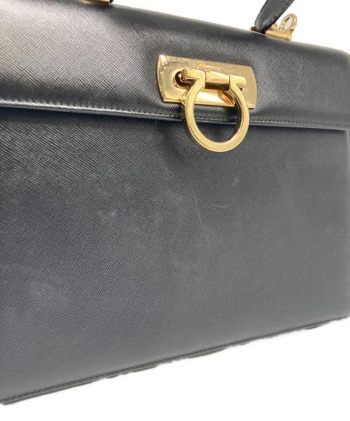 Salvatore Ferragamo（サルヴァトーレ フェラガモ）Salvatore Ferragamo (サルヴァトーレ フェラガモ) 2WAYバッグ ブラックの古着・服飾アイテム