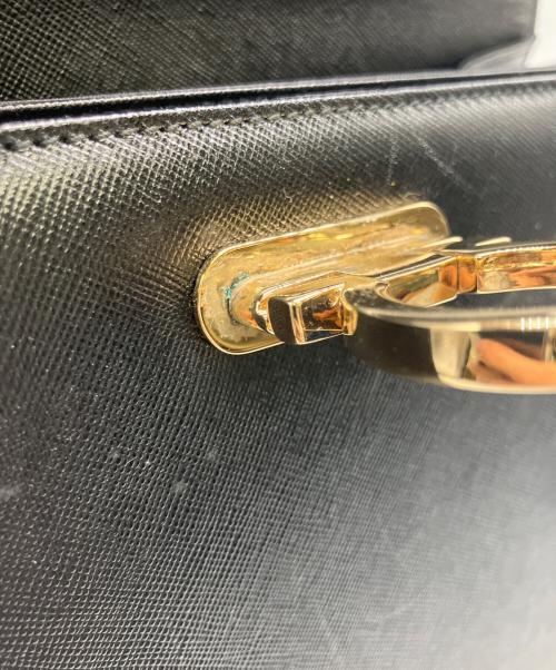 Salvatore Ferragamo（サルヴァトーレ フェラガモ）Salvatore Ferragamo (サルヴァトーレ フェラガモ) 2WAYバッグ ブラックの古着・服飾アイテム