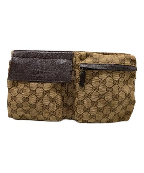 GUCCI（グッチ）GUCCI (グッチ) ウエストポーチ ベージュの古着・服飾アイテム
