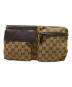 GUCCI（グッチ）の古着「ウエストポーチ」｜ベージュ