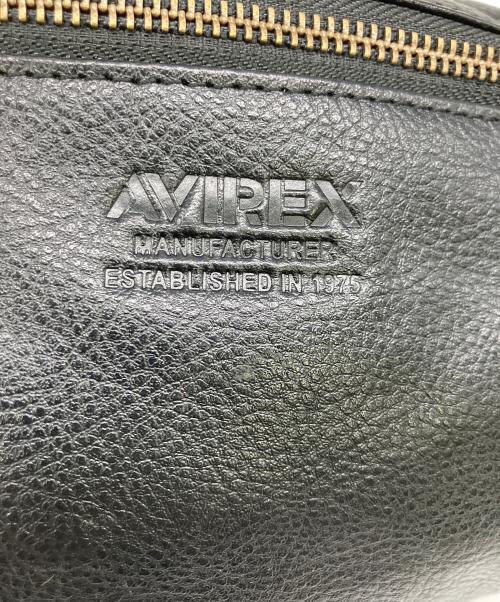 AVIREX（アヴィレックス）AVIREX (アヴィレックス) ウエストバッグ ブラックの古着・服飾アイテム