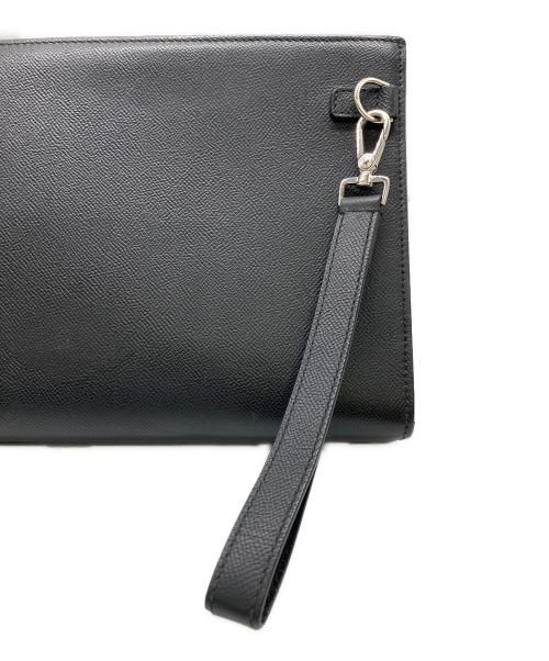 dunhill（ダンヒル）dunhill (ダンヒル) ジップポーチ ブラックの古着・服飾アイテム
