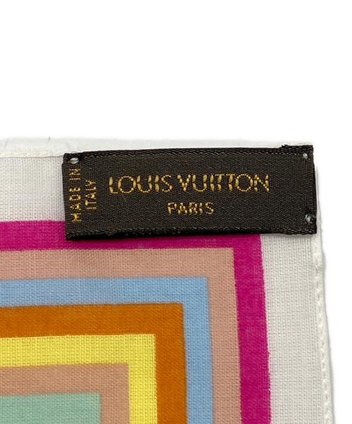 LOUIS VUITTON（ルイ ヴィトン）LOUIS VUITTON (ルイ ヴィトン) バンダナスカーフ マルチカラーの古着・服飾アイテム